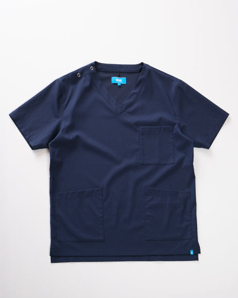 大人のスクラブシャツ